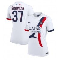 Paris Saint-Germain Milan Skriniar #37 Gostujuci Dres za Ženska 2024-25 Kratak Rukav